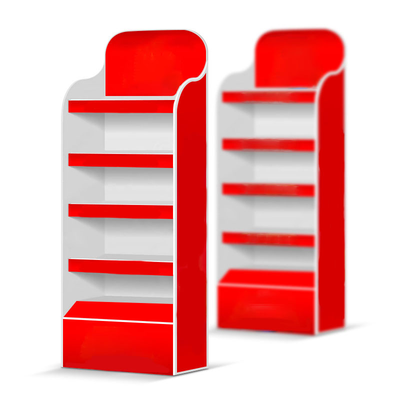 Grocery Cardboard Display Stand